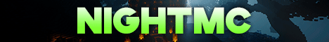 NightMC Minecraft server banner