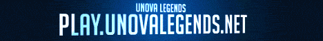 Unova Legends Minecraft server banner