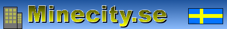 Minecity - En svensk minecraftserver Minecraft server banner