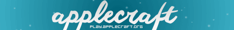APPLECRAFT // 100% Grief Protection Minecraft server banner