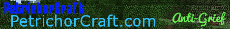 PetrichorCraft Minecraft server banner