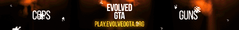 EvolvedGTA Minecraft server banner