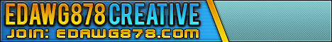 EDawg878 Creative [Plots with WorldEdit] Minecraft server banner