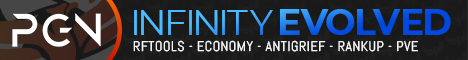 PGN : Infinity Evolved Minecraft server banner