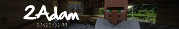 Minecraft 2 Adam ConConCraft Serveri Minecraft server banner