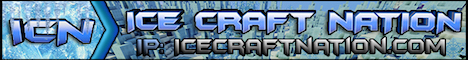 ❅❅❅ [1.12.2] IceCraftNation ❅❅❅ Minecraft server banner